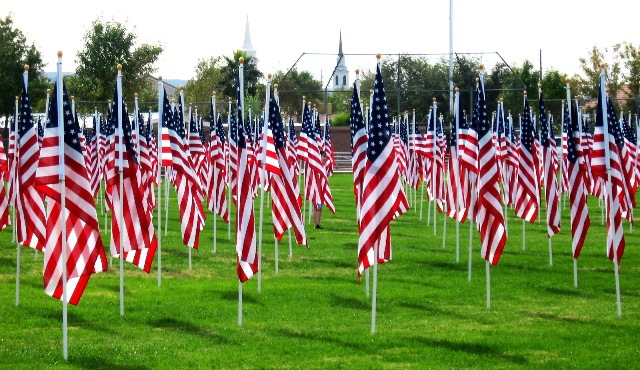 Healing Fields of Honor 1000 Flags Mesquite NV