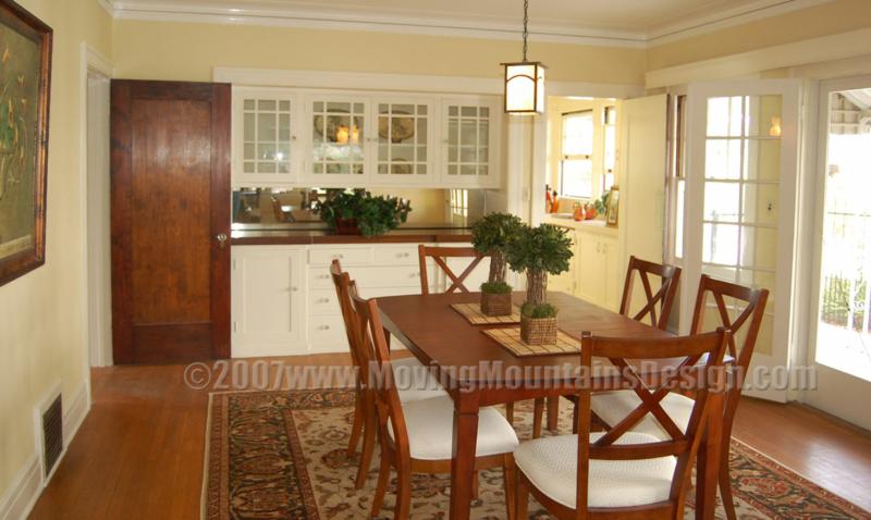 staging a Pasadena craftsman 